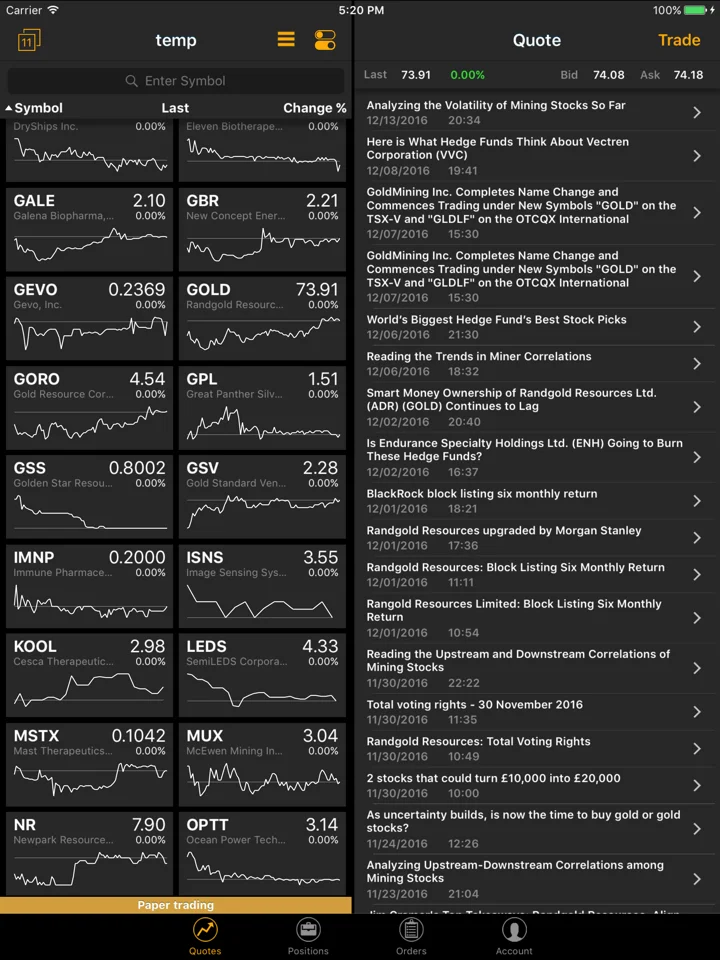 screenshots