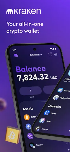 Kraken Wallet: Crypto & NFT 软件截图