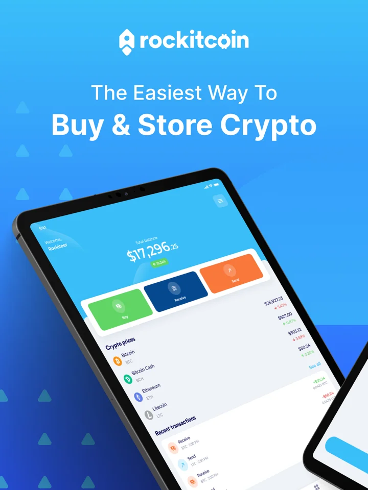 RockItCoin - Buy Bitcoin Now 软件截图