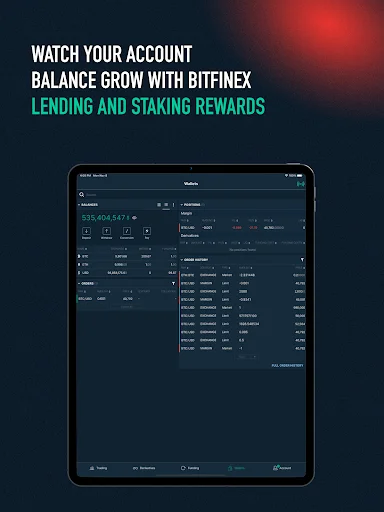 Bitfinex: Trade Digital Assets 软件截图