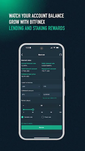 Bitfinex: Trade Digital Assets 软件截图