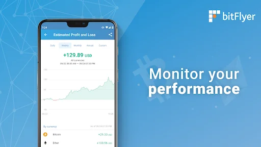 bitFlyer Crypto Exchange 软件截图