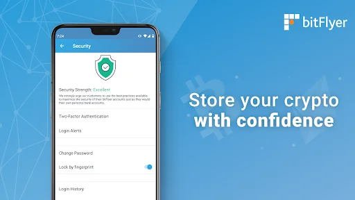bitFlyer Crypto Exchange 软件截图