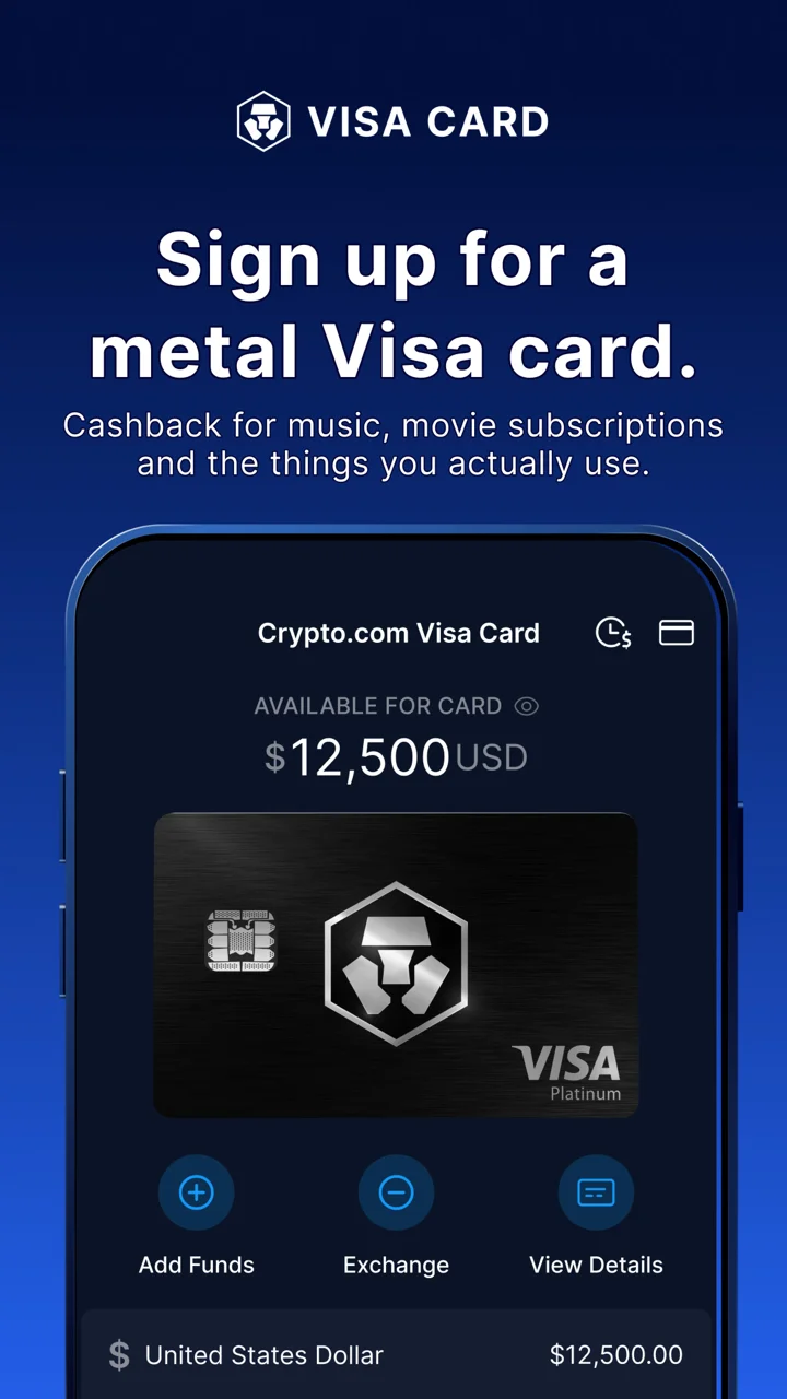 Crypto.com: Buy BTC, ETH & CRO 软件截图
