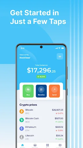 RockItCoin: Buy Bitcoin & More 软件截图