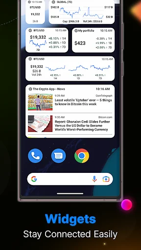 The Crypto App: News & Alerts 软件截图