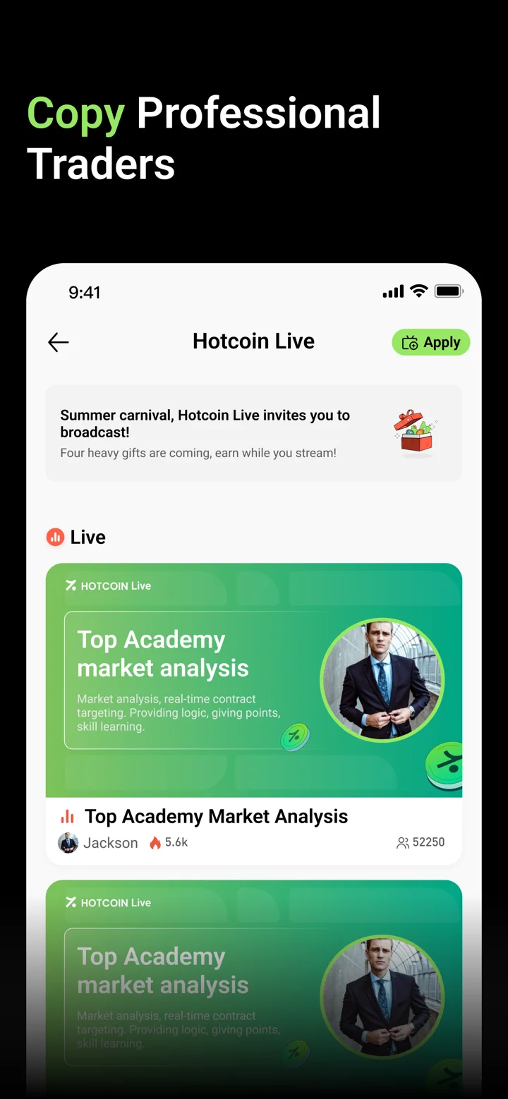 Hotcoin: Buy Bitcoin | Crypto 软件截图