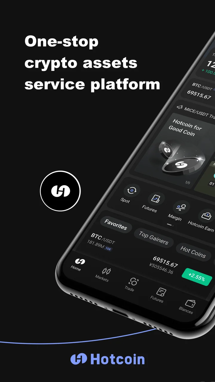 Hotcoin: Buy Bitcoin | Crypto 软件截图