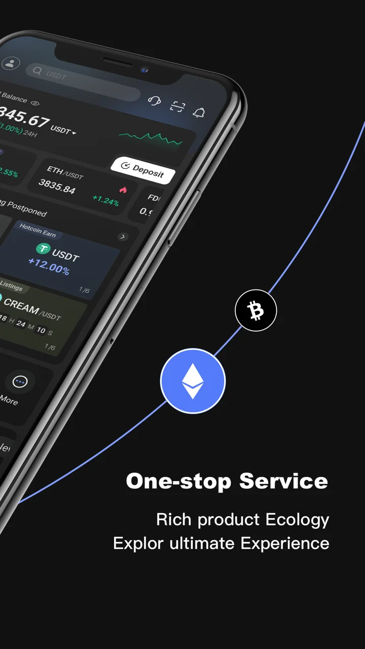 Hotcoin: Buy Bitcoin | Crypto 软件截图