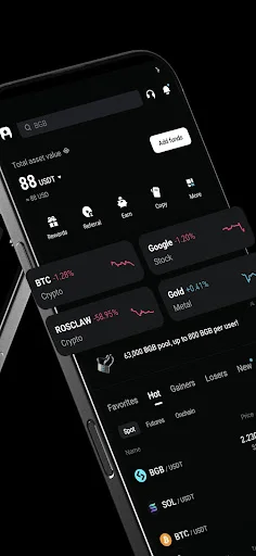 Bitget - Buy & Sell Crypto 软件截图