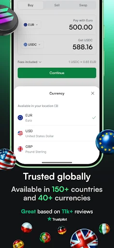 Ramp Network: Buy Crypto & BTC 软件截图