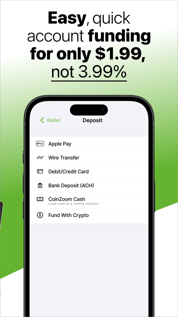 CoinZoom Buy, Spend, Send BTC 软件截图