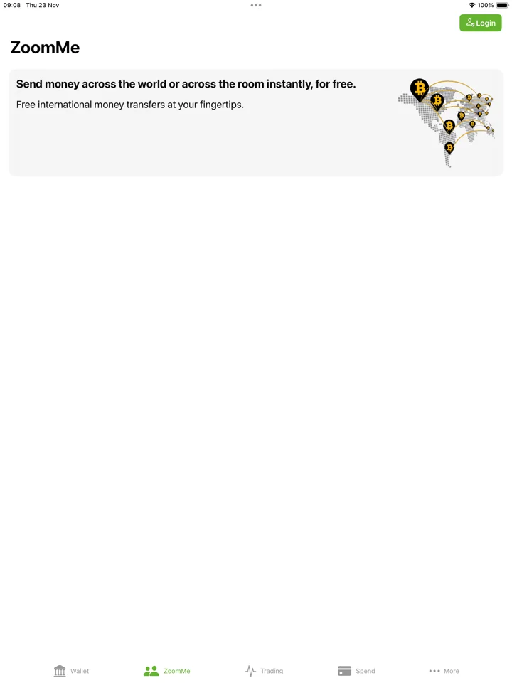 CoinZoom Buy, Spend, Send BTC 软件截图
