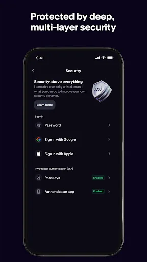 Kraken: Buy Crypto & Stocks 软件截图