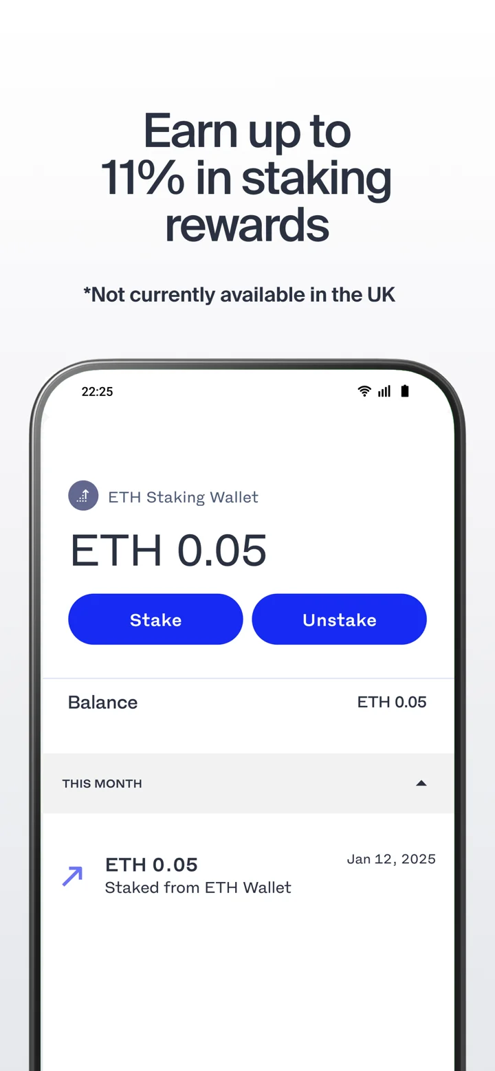Luno: Buy Crypto and US Stocks 软件截图