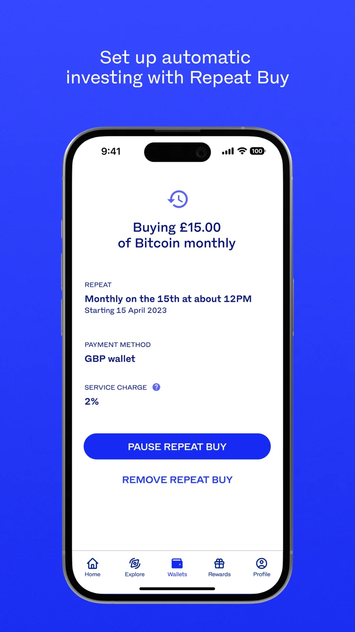 Luno: Buy Crypto and US Stocks 软件截图
