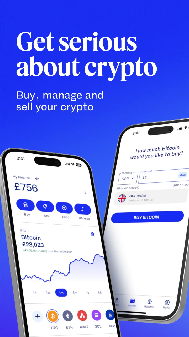 Luno: Buy Crypto and US Stocks 软件截图
