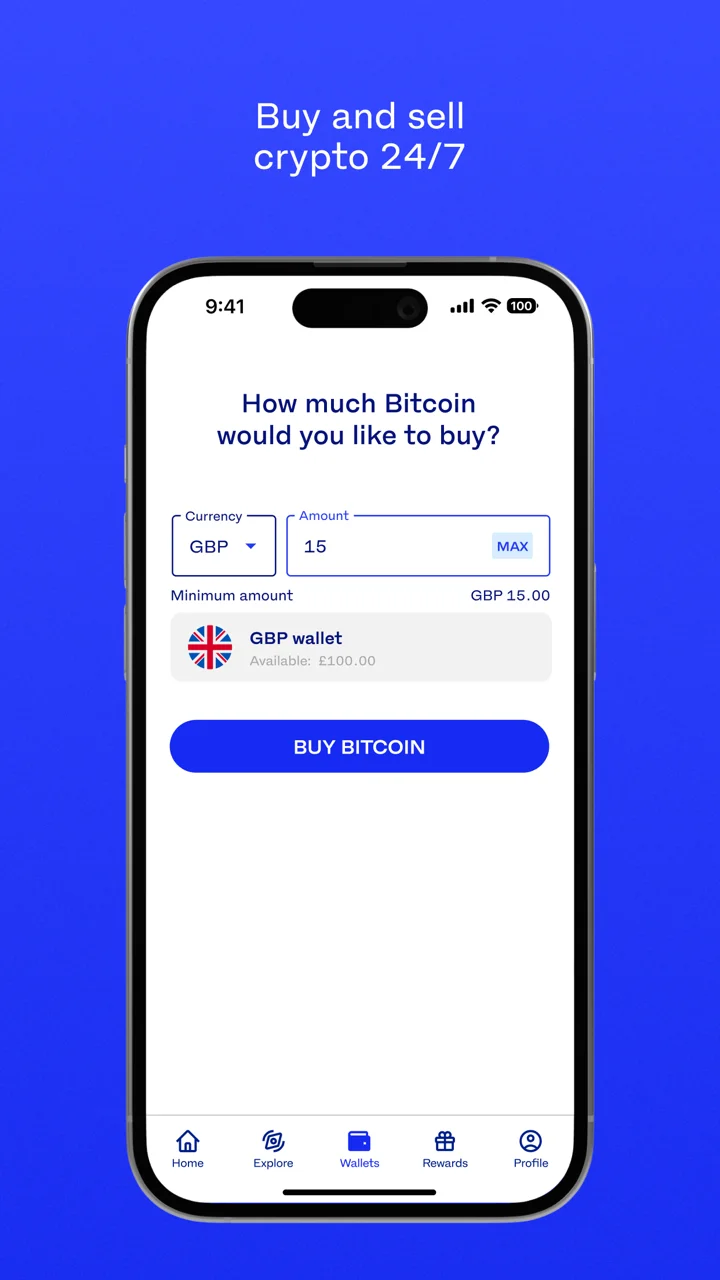 Luno: Buy Crypto and US Stocks 软件截图