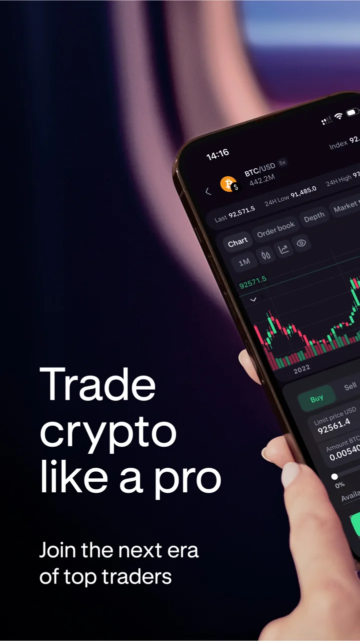 Kraken Pro: Advanced Trading 软件截图