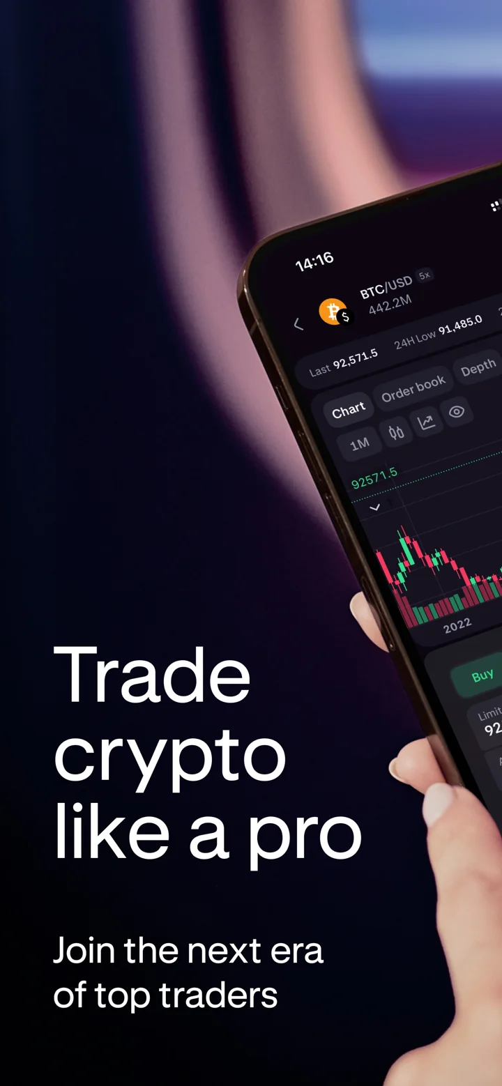 Kraken Pro: Advanced Trading 软件截图