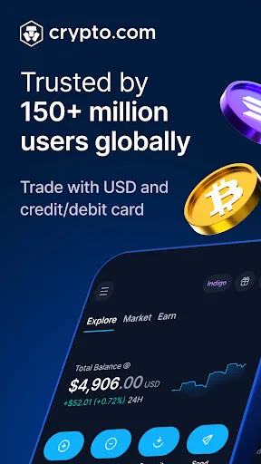 Crypto.com: Buy BTC, ETH & CRO 软件截图