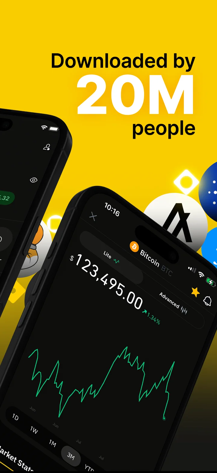 Binance.US: Buy BTC & Crypto 软件截图