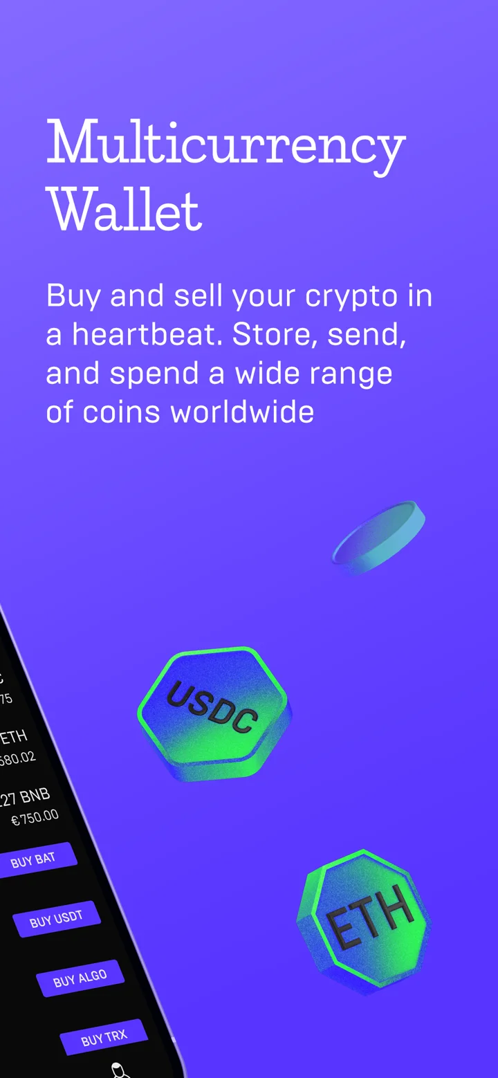 Mercuryo Bitcoin Cryptowallet 软件截图