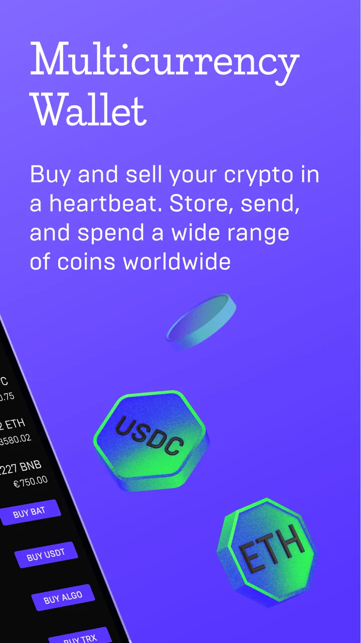 Mercuryo Bitcoin Cryptowallet 软件截图