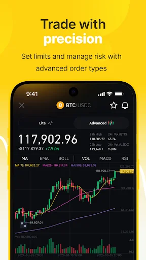 Binance.US: Buy BTC & Crypto 软件截图