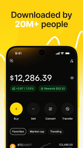 Binance.US: Buy BTC & Crypto 软件截图