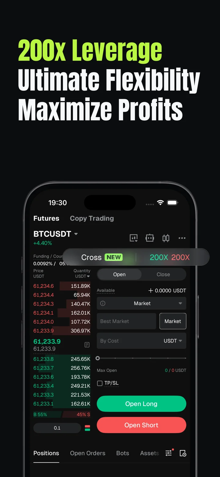Bitunix: Trade Crypto, Bitcoin 软件截图