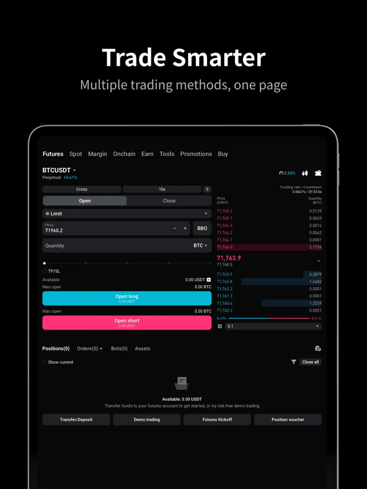Bitget- Trade bitcoin & crypto 软件截图