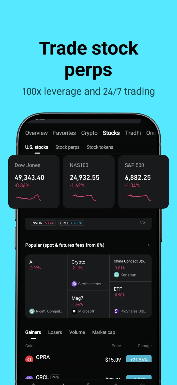 Bitget- Trade bitcoin & crypto 软件截图