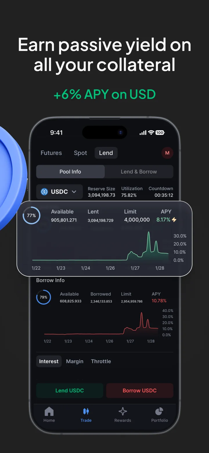 Backpack: Buy SOL, BTC, Crypto 软件截图