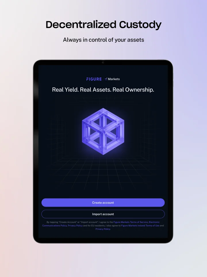 Figure Markets: Earn & Borrow 软件截图