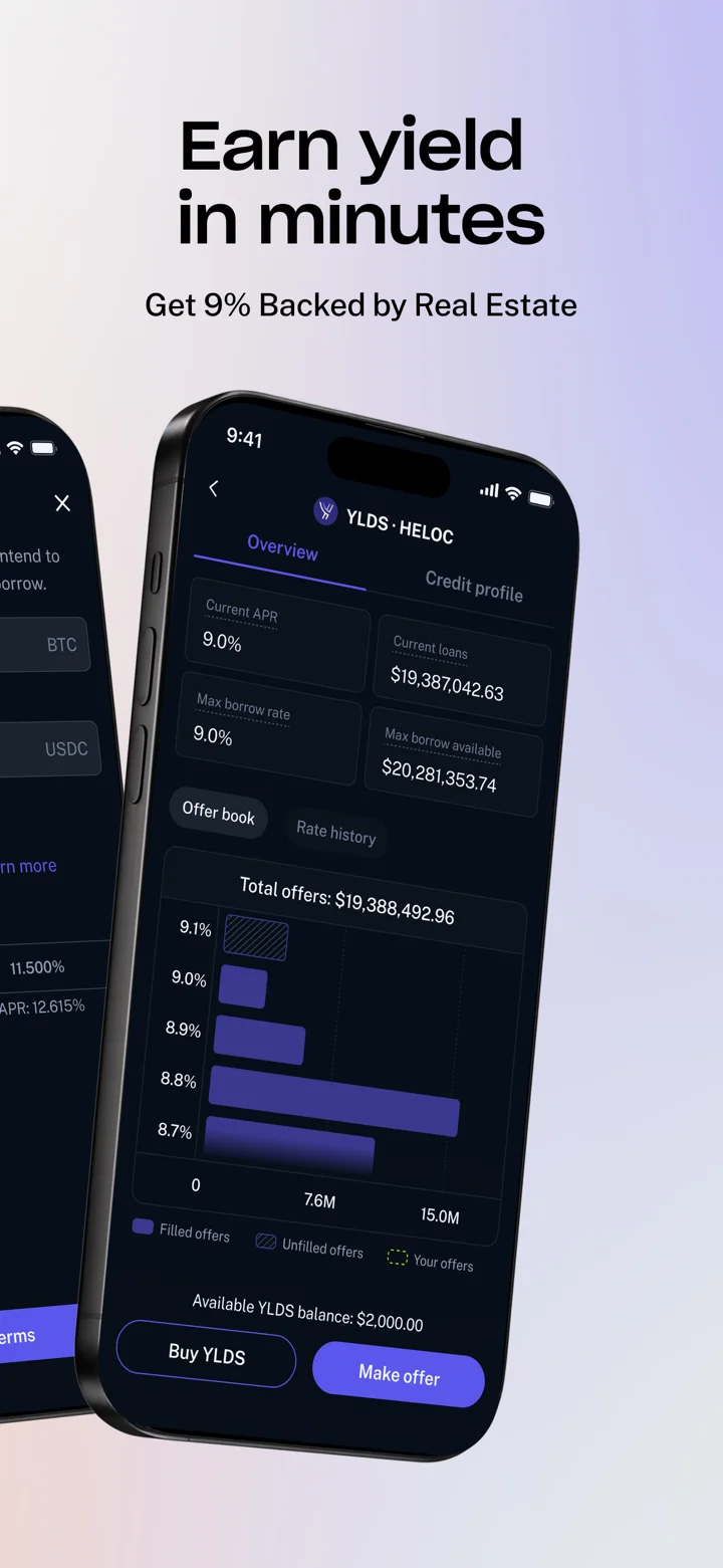 Figure Markets: Earn & Borrow 软件截图