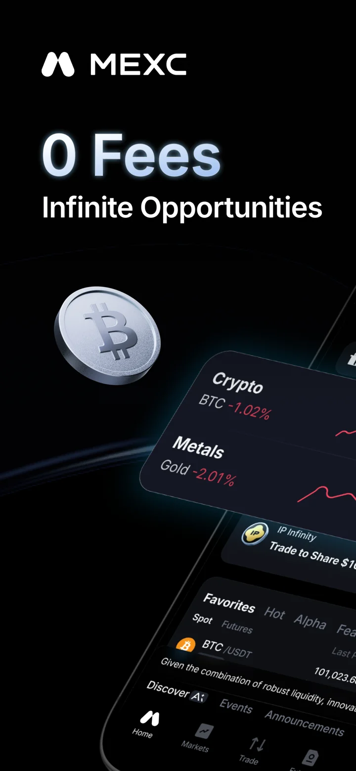 MEXC: Buy Bitcoin & Crypto 软件截图