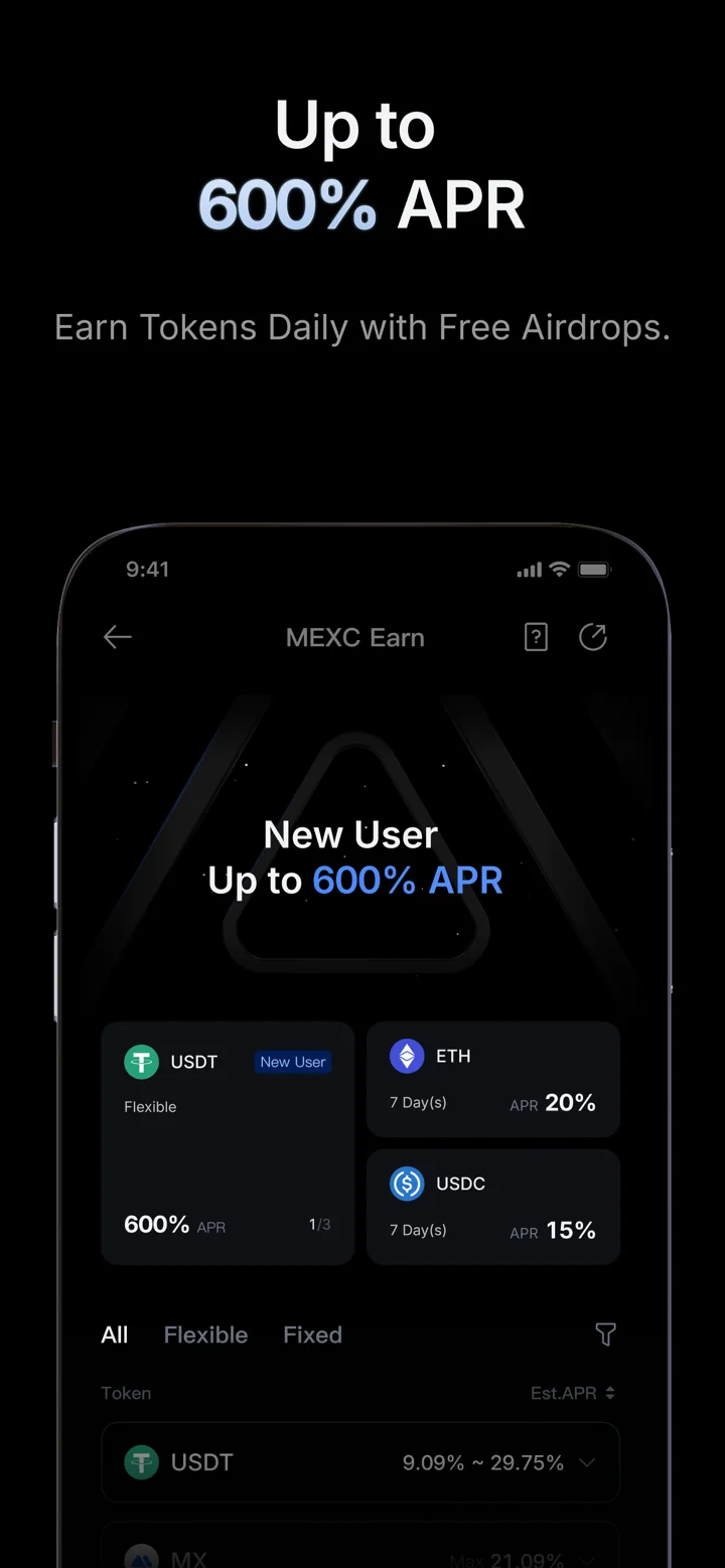 MEXC: Buy Bitcoin & Crypto 软件截图