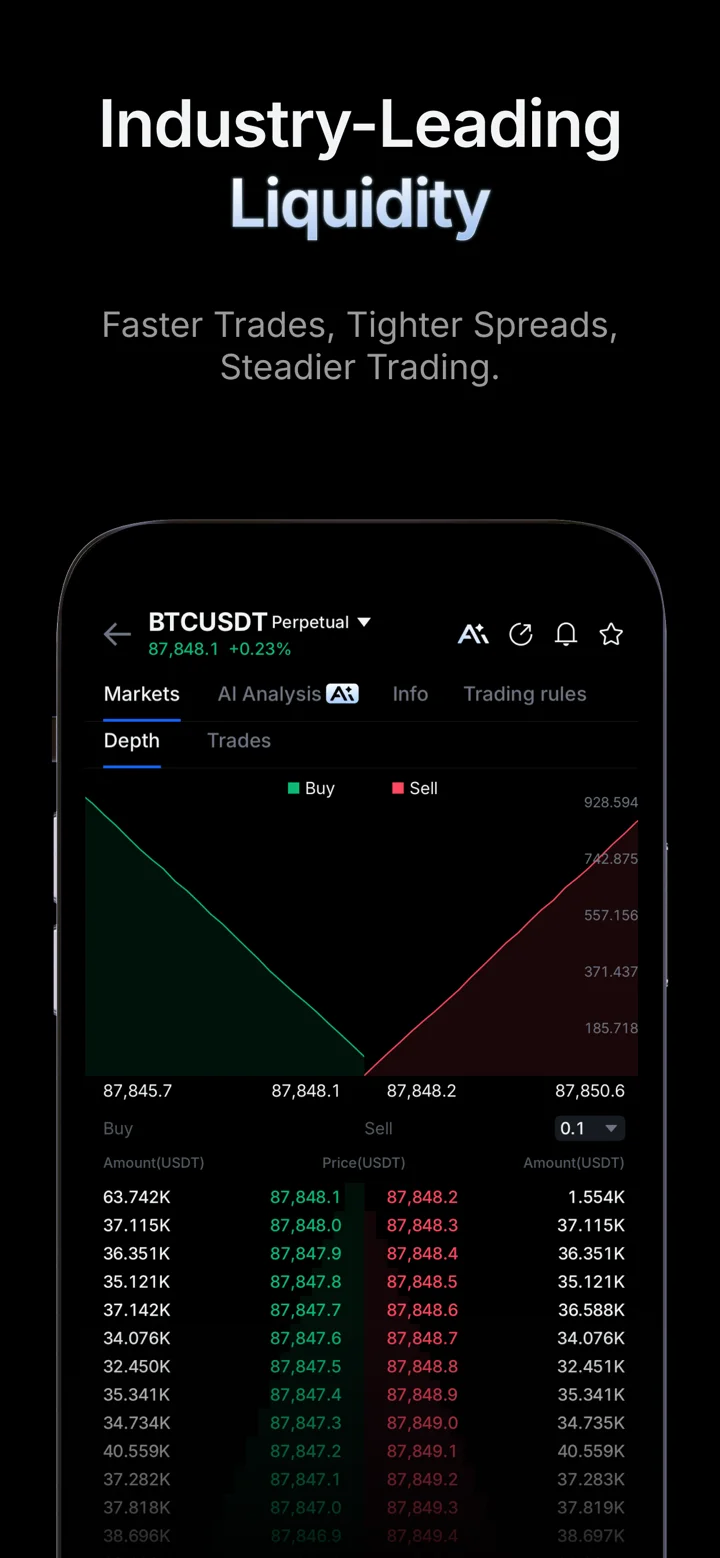 MEXC: Buy Bitcoin & Crypto 软件截图