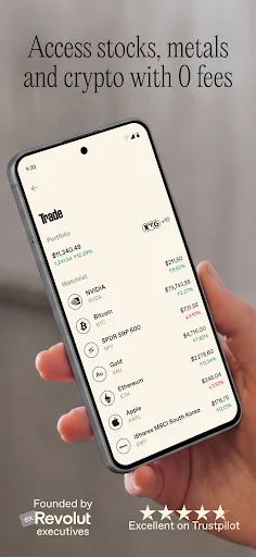 Neverless: Stocks & Crypto 软件截图