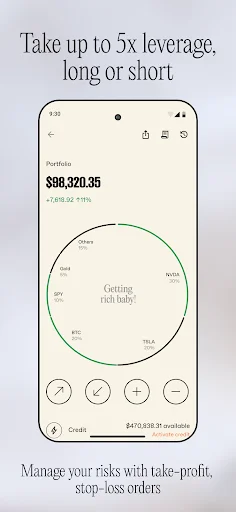 Neverless: Stocks & Crypto 软件截图