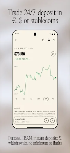 Neverless: Stocks & Crypto 软件截图