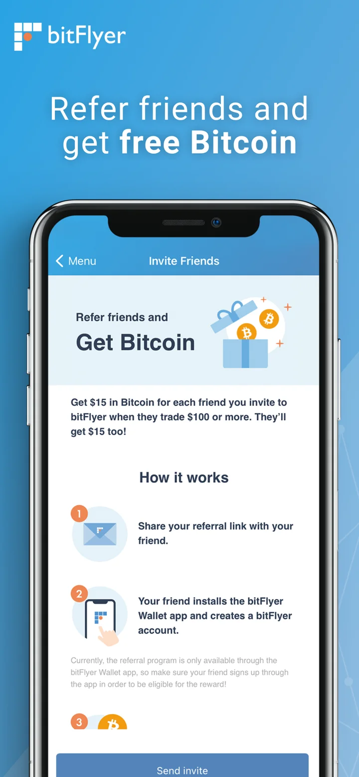 bitFlyer Crypto Exchange 软件截图