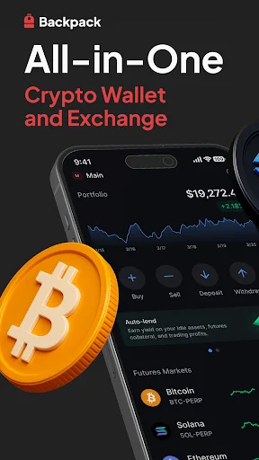 Backpack: Buy SOL, BTC, Crypto 软件截图
