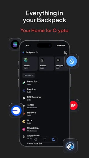 Backpack: Buy SOL, BTC, Crypto 软件截图
