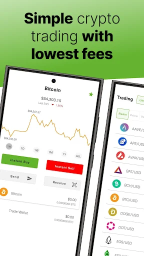 CoinZoom Buy, Spend, Send BTC 软件截图