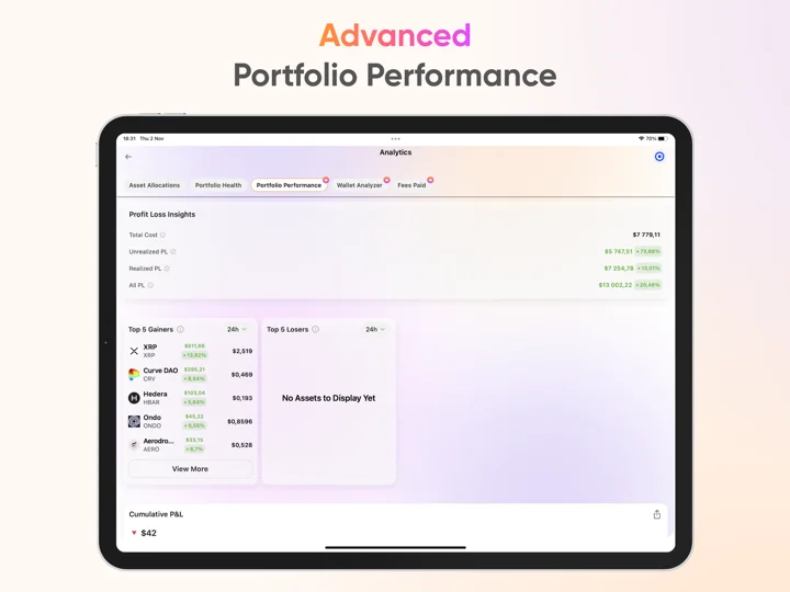 CoinStats: Crypto Portfolio 软件截图