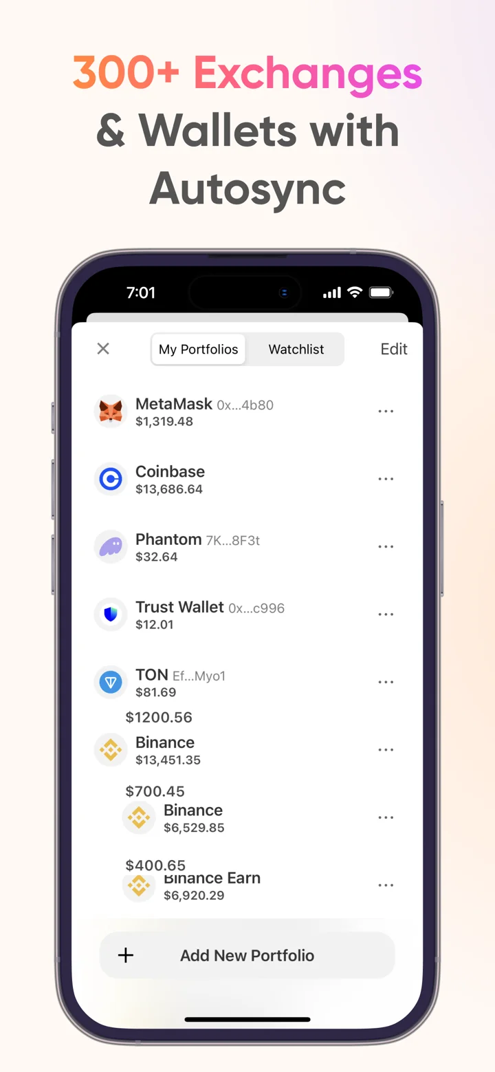 CoinStats: Crypto Portfolio 软件截图