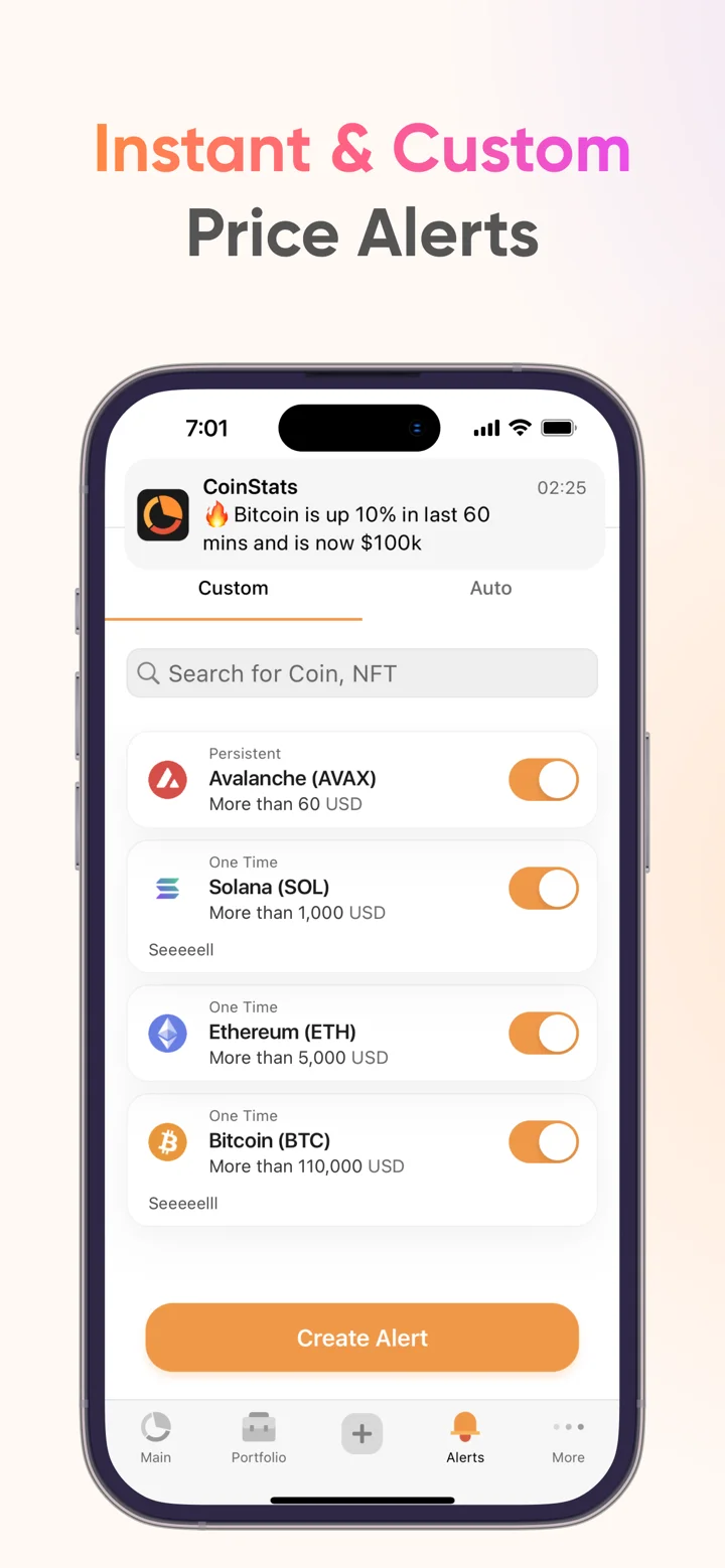 CoinStats: Crypto Portfolio 软件截图