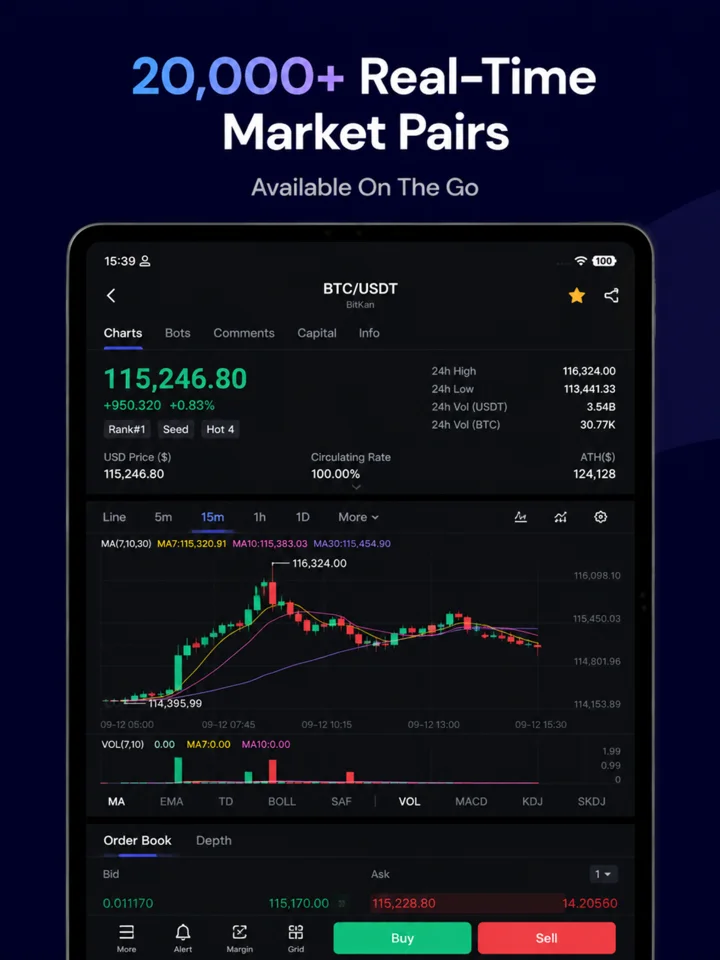 BitKan: Buy Bitcoin & Crypto 软件截图